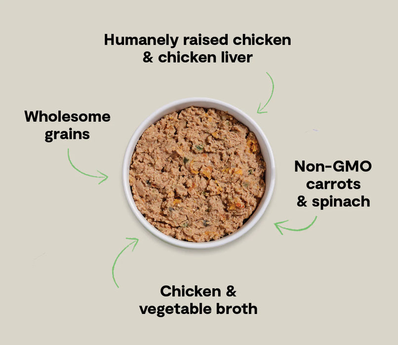Open Farm Goodbowl Harvest Chicken Pâté for Dogs 12.5oz