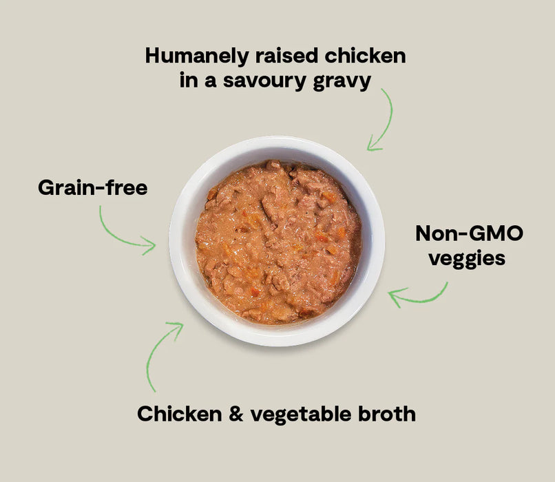 Open Farm Hearty Stew Harvest Chicken Recipe Wet Dog Food 12.5oz