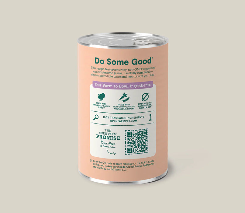 Open Farm Goodbowl Homestead Turkey Pâté for Dogs 12.5oz