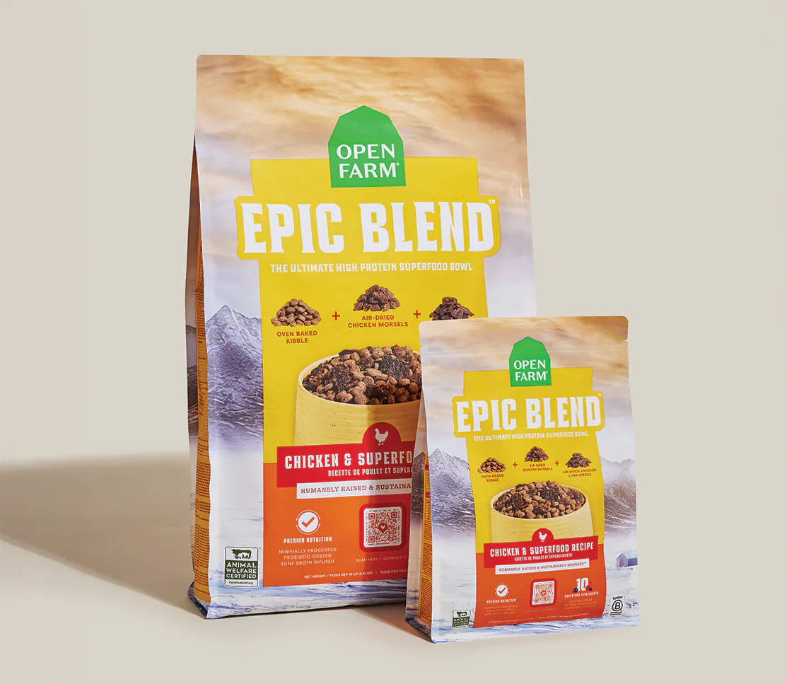 Open Farm Epic Blend Chicken & Superfood Dry Dog Food