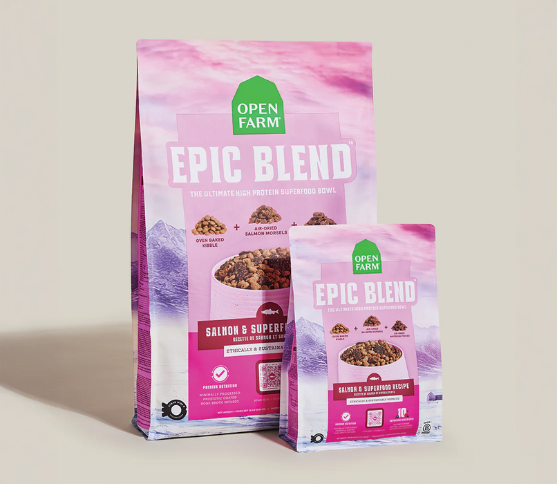 Open Farm Dog Epic Blend Salmon Superfood
