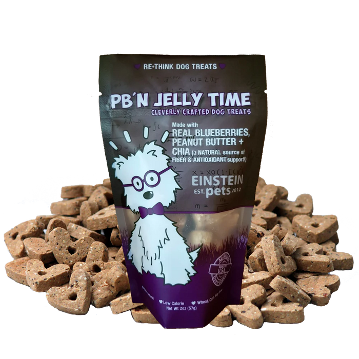 Einstein PB'N Jelly Time Dog Treats 8oz