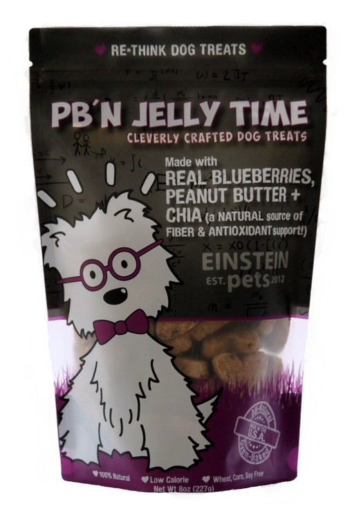 Einstein PB'N Jelly Time Dog Treats 8oz