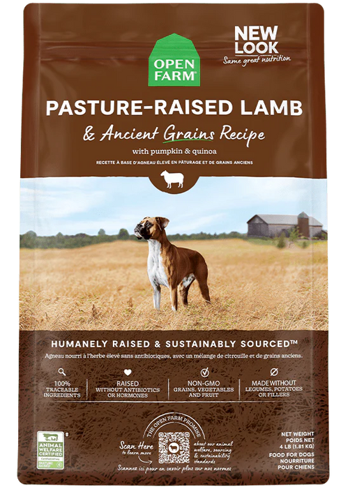 Open Farm Lamb & Ancient Grains Dry Dog Food