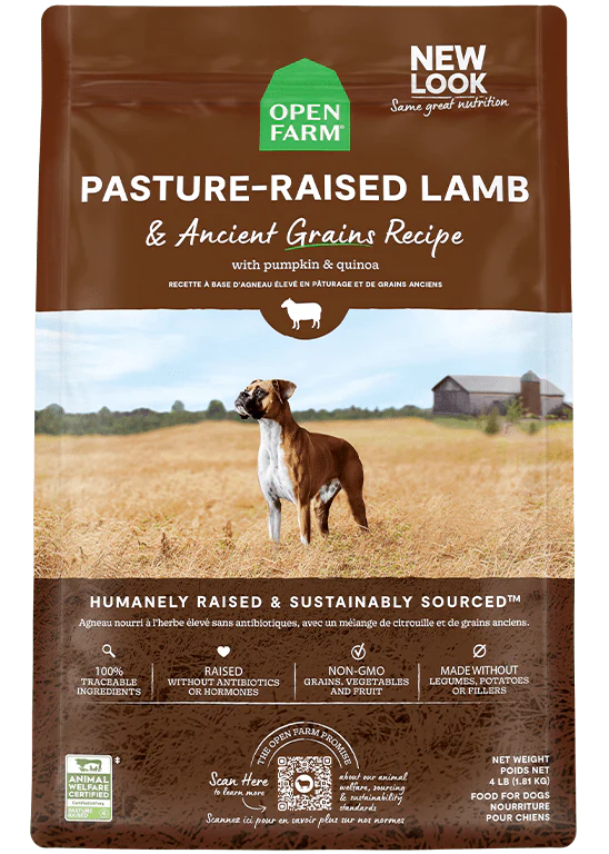 Open Farm Lamb & Ancient Grains Dry Dog Food