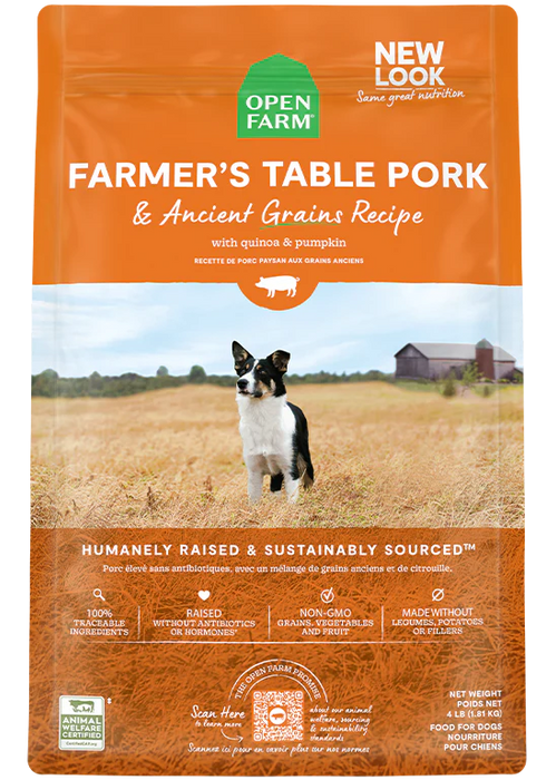 Open Farm Farmer’s Table Pork & Ancient Grains