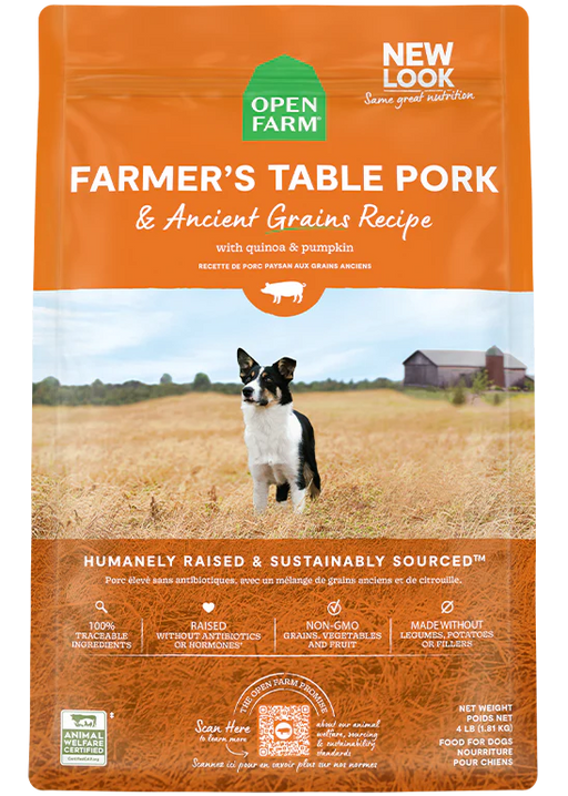 Open Farm Farmer’s Table Pork & Ancient Grains
