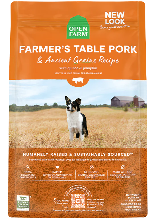 Open Farm Farmer’s Table Pork & Ancient Grains