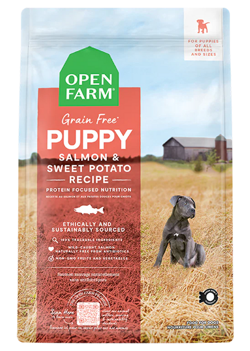 Open Farm Grain-Free Puppy Salmon & Sweet Potato Dog Food
