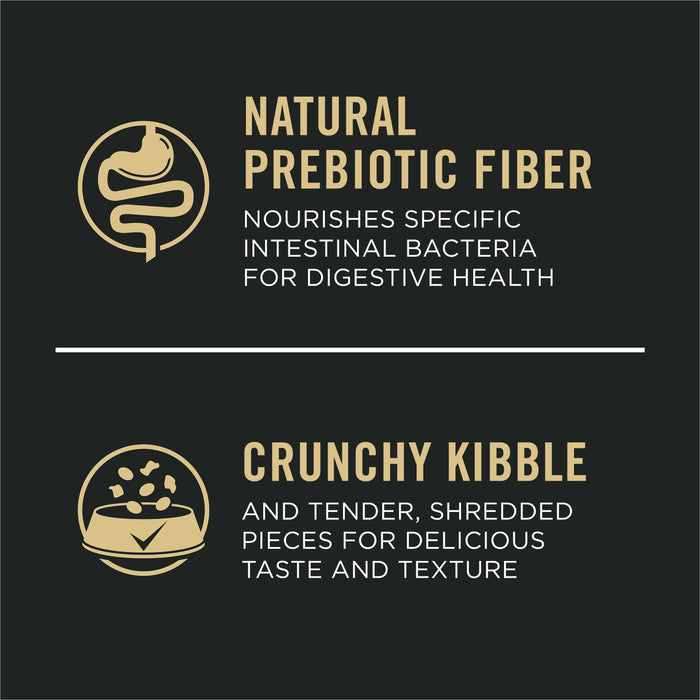Purina Pro Plan Complete Essentials Adult 7+ Shredded Blend Beef & Rice Formula Dry Dog Food
