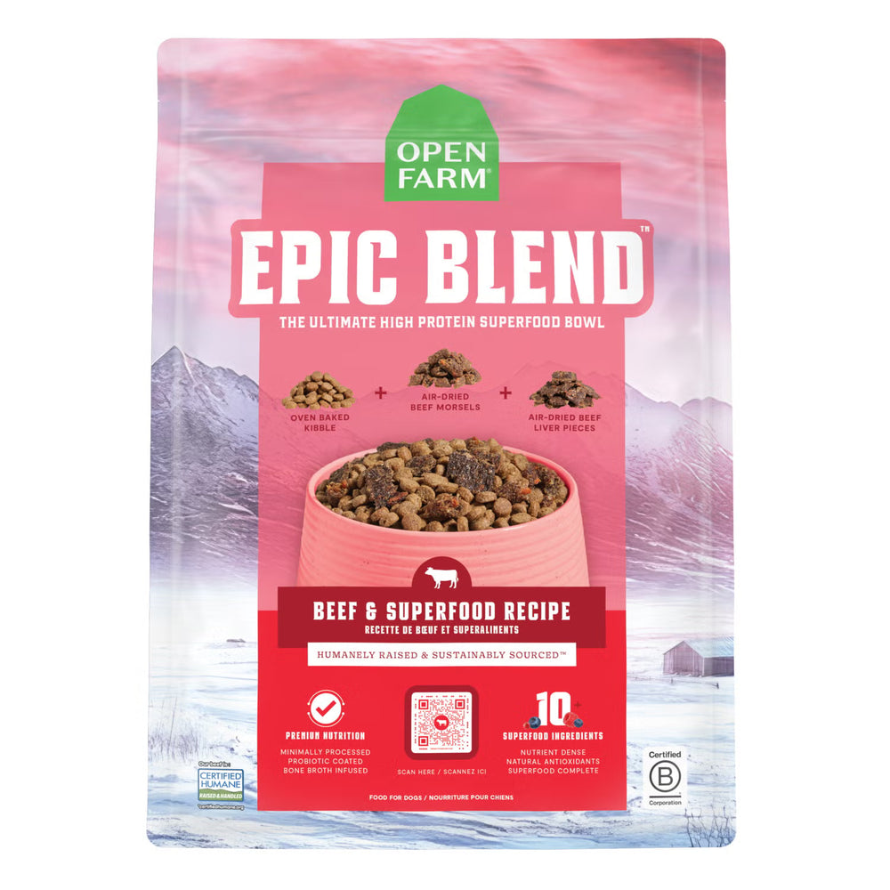 Open Farm Dog Epic Blend Beef Superfood