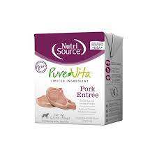 Purevita Grain Free Pork Entrée Limited Ingredient Wet Dog Food