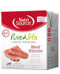 Purevita Grain Free Beef Entrée Limited Ingredient Wet Dog Food