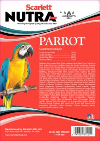 Scarlett Nutra Parrot Feed