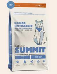 Petcurean Summit RANGE ROTISSERIE  CHICKEN MEAL + TURKEY MEAL RECIPE FOR ADULT CATS