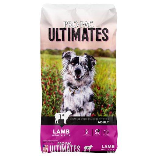 PRO PAC Ultimates Lamb Meal & Brown Rice Formula Recipe Dry Dog Food