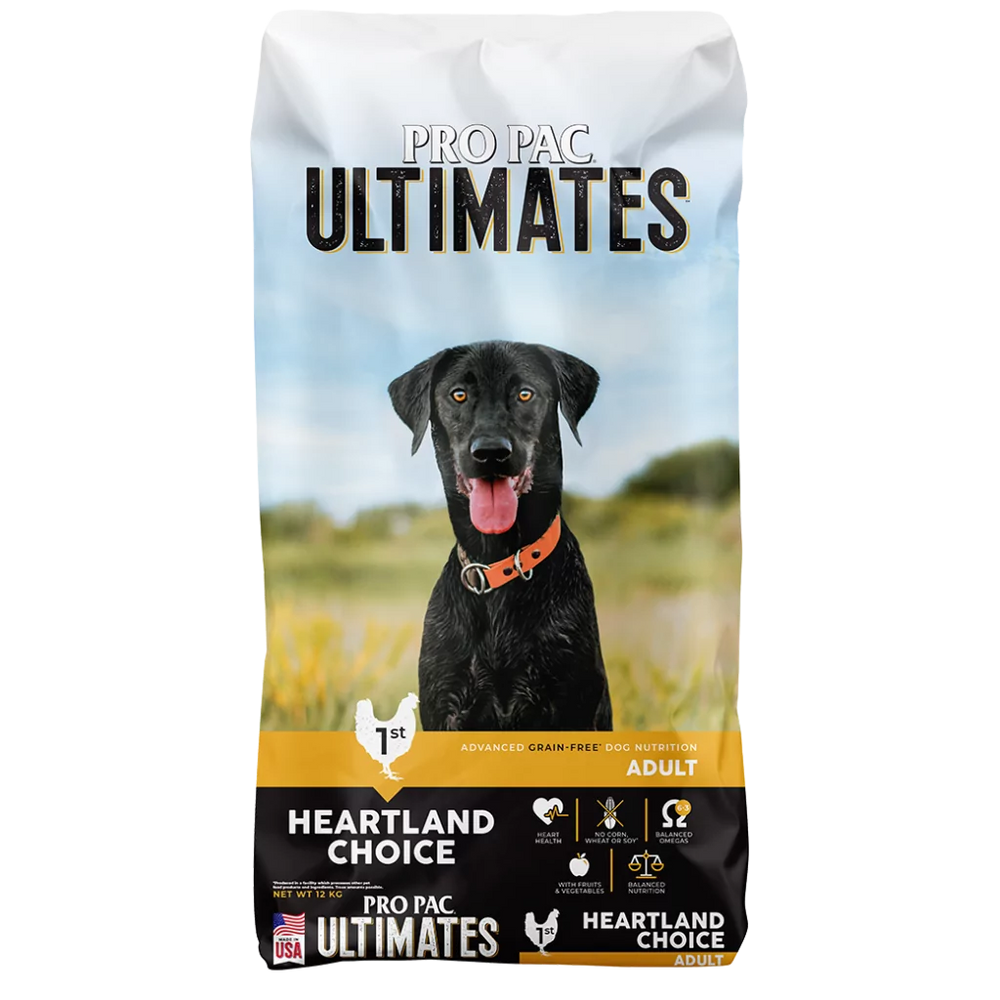 PRO PAC Grain Free Ultimates Heartland Choice Dry Dog Food