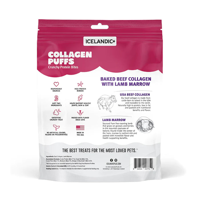 Icelandic Dog Beef Collagen Puffs With Marrow