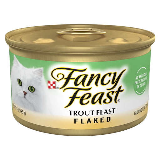 Fancy Feast Flaked Trout Wet Cat Food 3 oz Can