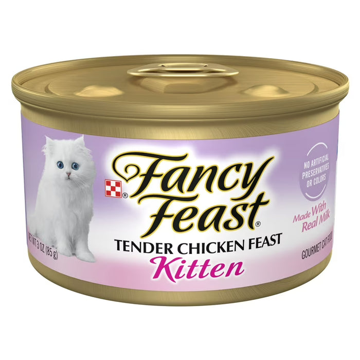 Fancy Feast Kitten Chicken 3 oz Canned Cat Food