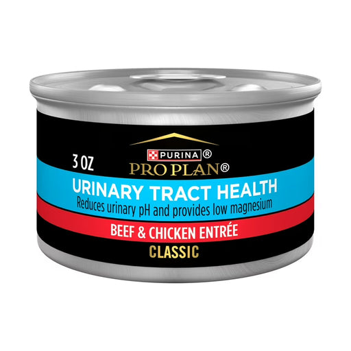Purina Pro Plan Urinary Tract Health Beef and Chicken Entrée Wet Cat Food 3 oz Can