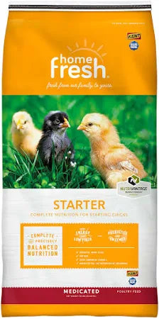 Blue Seal Home Fresh Medicated Starter Crumble 50lb