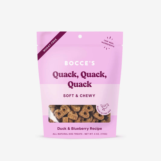 Bocce's Bakery Every Day Quack, Quack, Quack Soft & Chewy Dog Treats