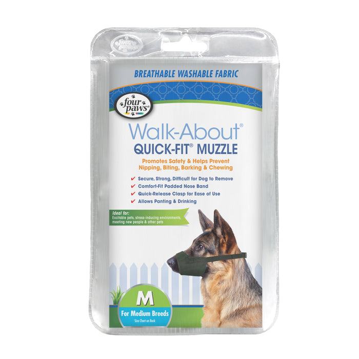 Four Paws® Quick-Fit® Muzzle for Dogs MD