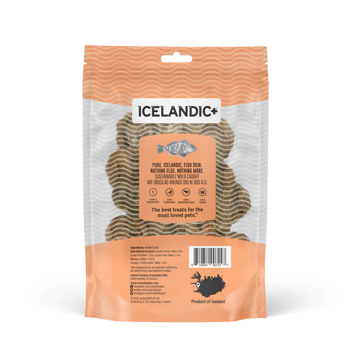 Icelandic Redfish Skin Rolls 3oz