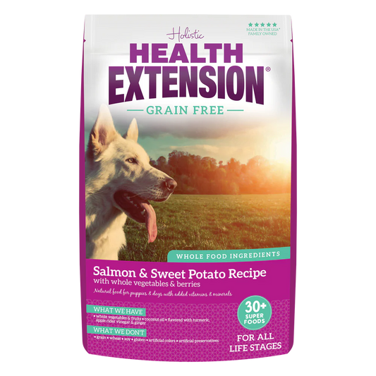 Health Extension Grain Free Salmon Recipe Dry Dog Food