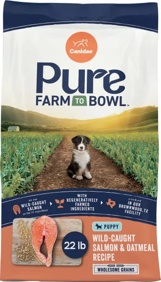Canidae Pure Goodness PUPPY Real Salmon & Oatmeal Recipe Dry Dog Food