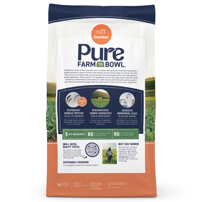 Canidae Pure Goodness PUPPY Real Salmon & Oatmeal Recipe Dry Dog Food