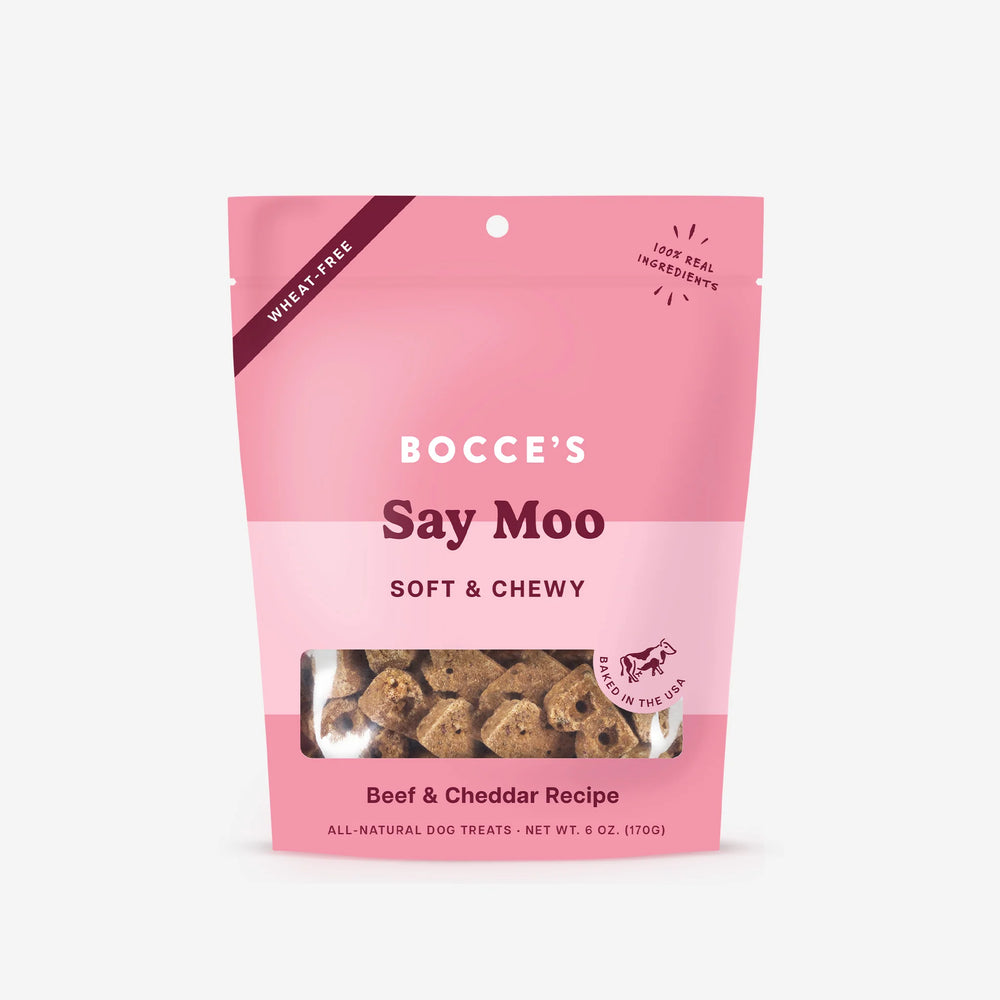 Bocce's Bakery Every Day Say Moooo Soft & Chewy Dog Treats