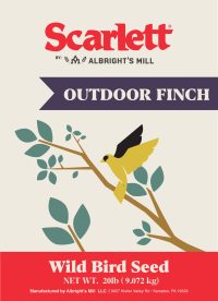 Scarlett Backyard Outdoor Finch Blend 20 Lb Bag