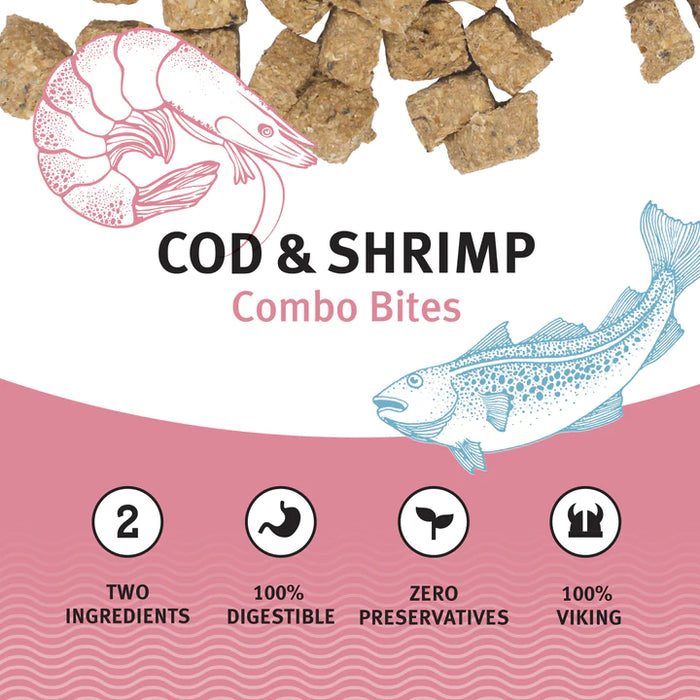 Icelandic Cod & Shrimp Combo Bites 3.0oz