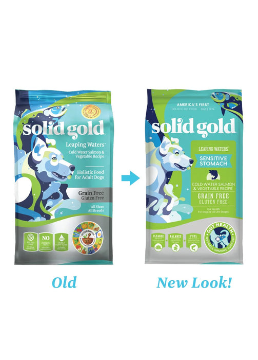 Solid Gold Leaping Waters Adult Cold Water Salmon and Vegetable Recipe Dry Dog Food