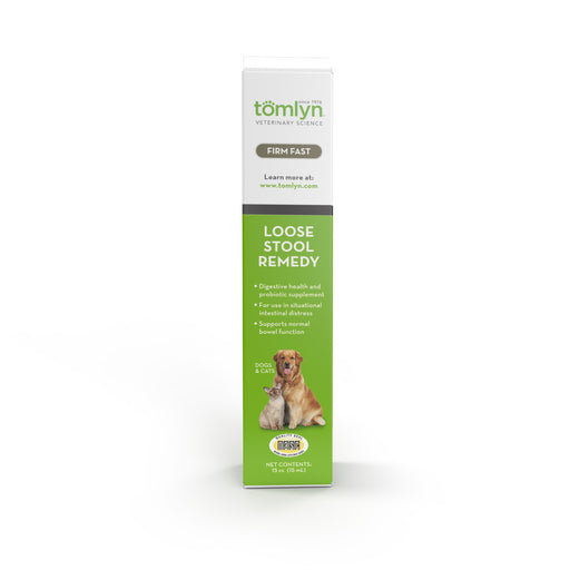 Tomlyn Firm Fast Loose Stool Remedy Chicken-Flavored Gel for Dogs and Cats, 15 cc