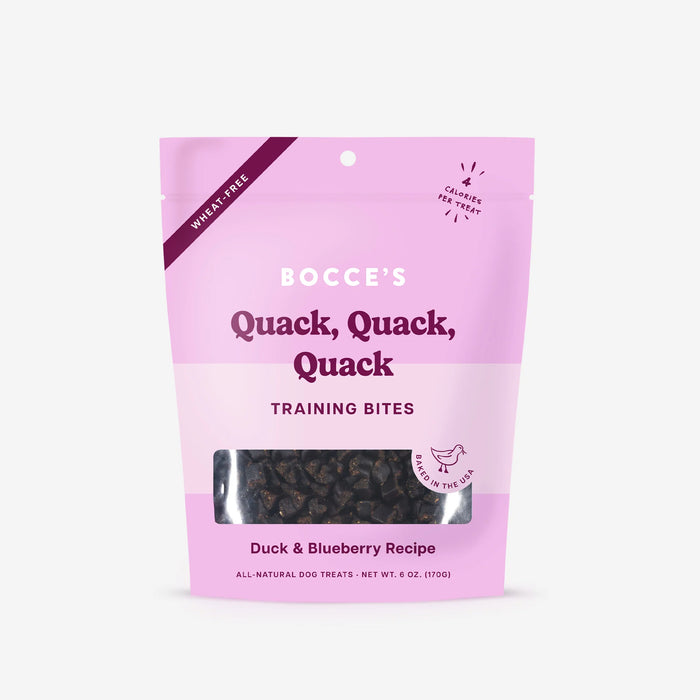 Bocce's Bakery Every Day Quack, Quack, Quack Training Bites Dog Treats