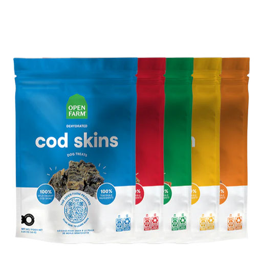 Open Farm Dehydrated Dog Treats - Humanely Raised Protein