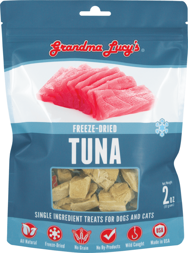 Grandma Lucy's Singles Tuna Freeze Dried Dog Treats 2 Oz