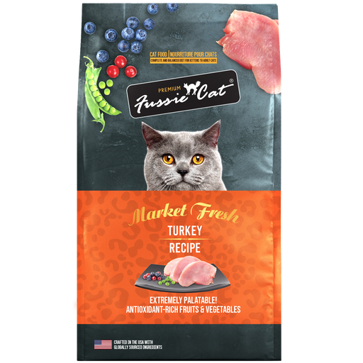 Fussie Cat Market Fresh Turkey Meal Recipe Dry Cat Food