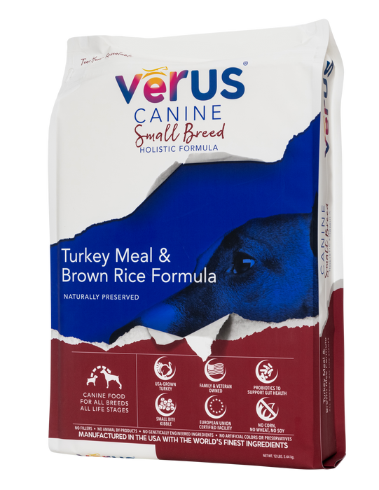 VēRUS Small Breed Turkey Dry Dog Food