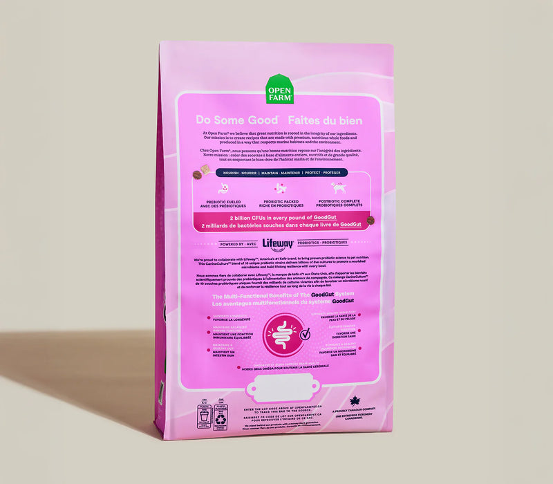 Open Farm GoodGut Wild-Caught Salmon Dog Kibble