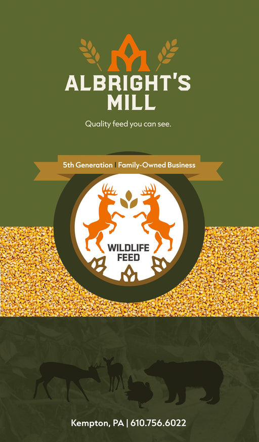 Albright Candy Apple Molasses Deer Corn 50 Lb Bag