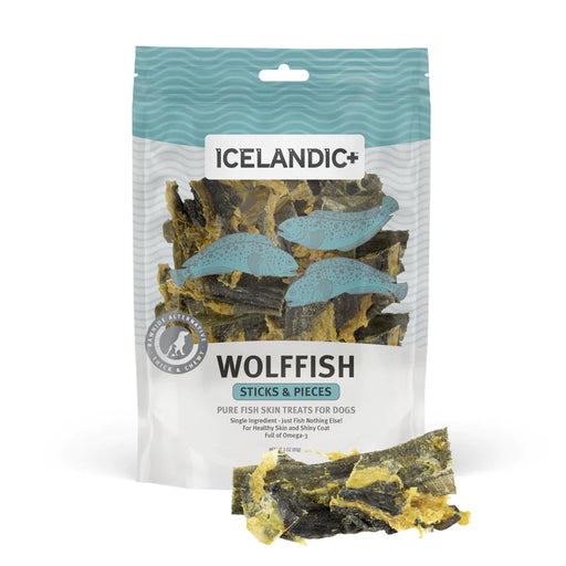 ICELANDIC DOG WOLFFISH SKIN STICK CHEWS