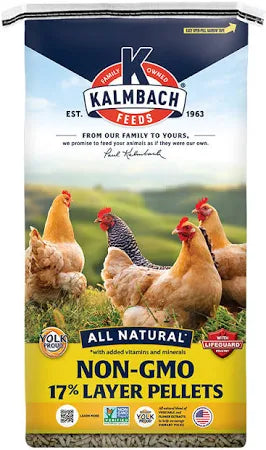 Kalmbach 17% Layer Pellet Non-Gmo 50 Lb Bag