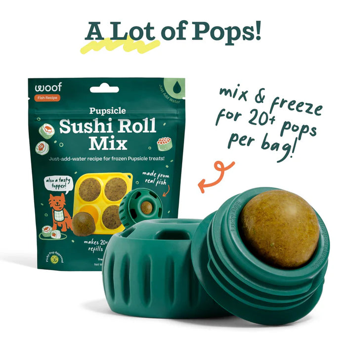 Woof Dog Pupsicle Mix - Sushi Roll (5.5 oz)