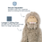 Tall Tails Stuffless Bigfoot Dog Toy with Squeaker – 20"
