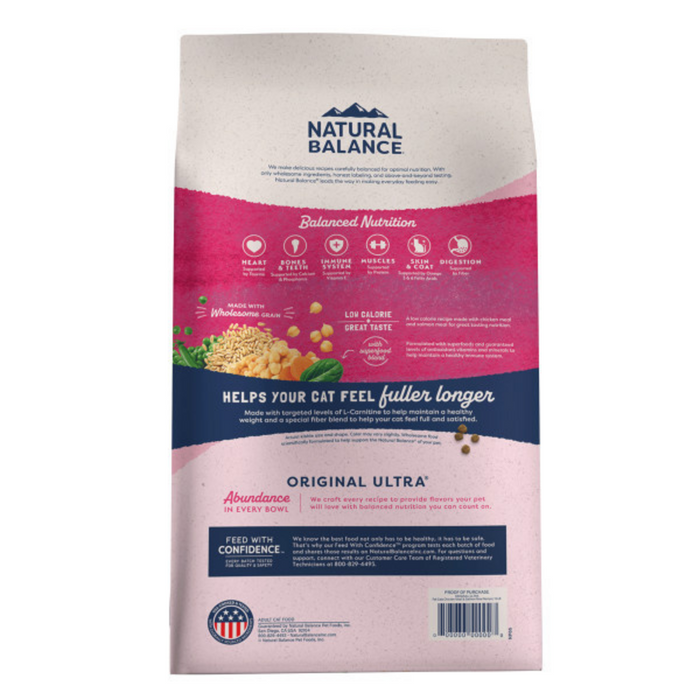 Natural Balance Fat Cats Low Calorie Dry Cat Food