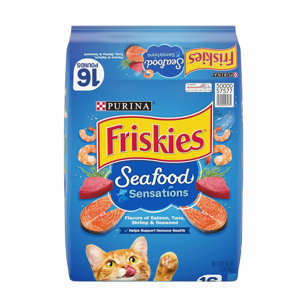 Purina Friskies Seafood Sensations Dry Cat Food